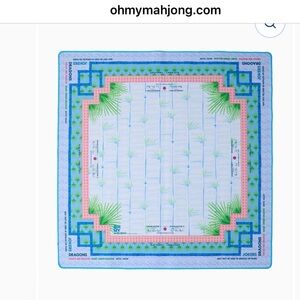 OMM New Palm Paradise Mahjong Mat